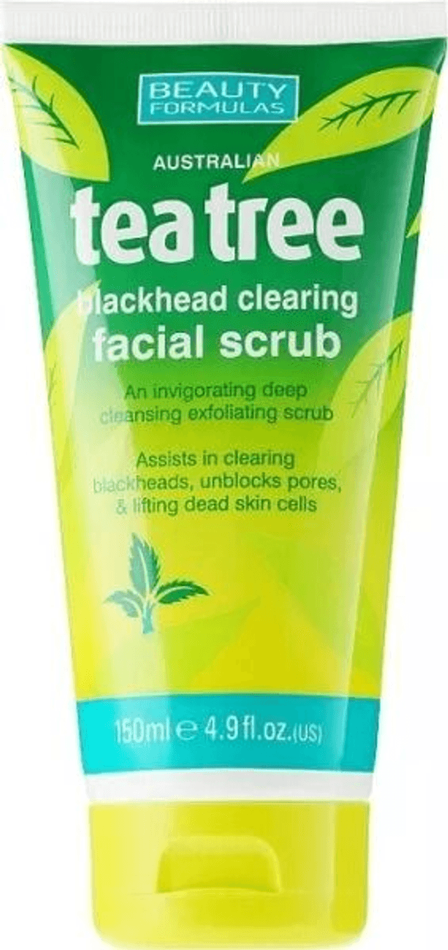 Beauty Formulas: Tea Tree Facial Scrub 150ml