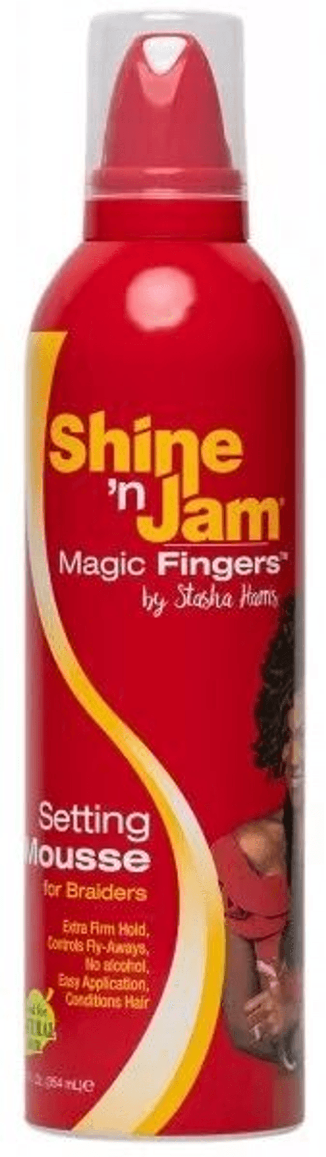 SHINE &#039;N JAM: MAGIC FINGERS SETTING MOUSSE 12OZ