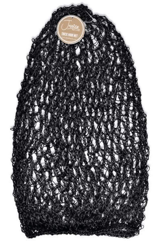 EDEN: JESSICA JUMBO THICK FISH HAIR NET - BLACK (WF011)
