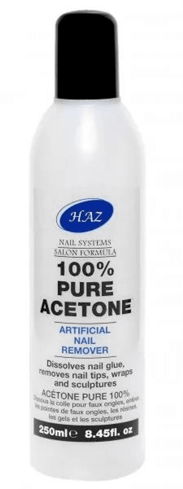HAZ: 100% PURE ACETONE 250ML