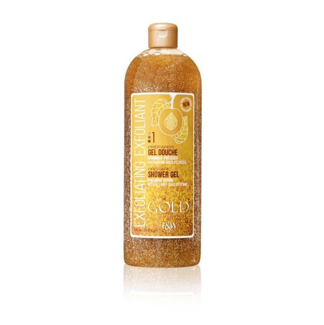 Fair &amp; White Gold Exfoliating Shower Gel 940ml 