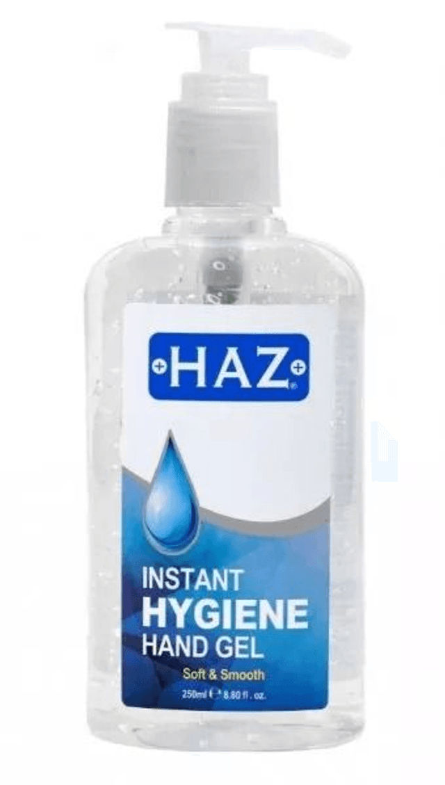 HAZ: INSTANT HYGIENE HAND GEL 250ML