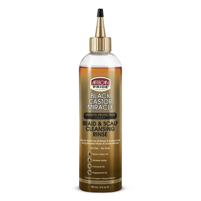 African Pride Braid &amp; Scalp Cleansing Rinse, 12oz