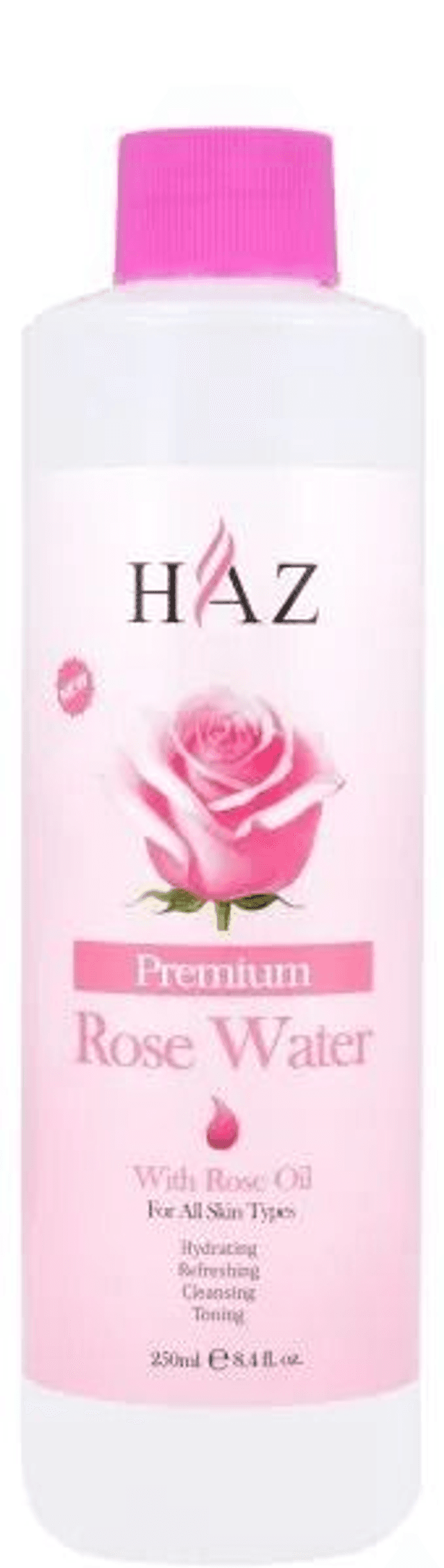 HAZ: PREMIUM ROSE WATER 250ML