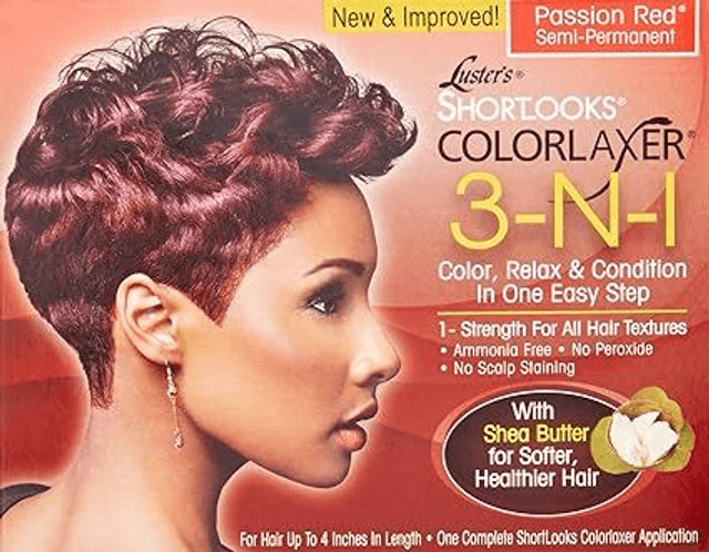 Luster&#039;s Shortlooks Color Relaxer 3-n-1 Red, 1count