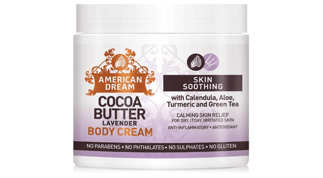 American Dream Cocoa Butter Lavender Creme Jar 16oz