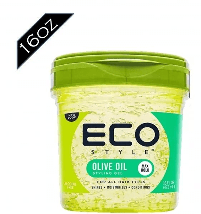  ECO: STYLING GEL - 16OZ OLIVE OIL (811A)
