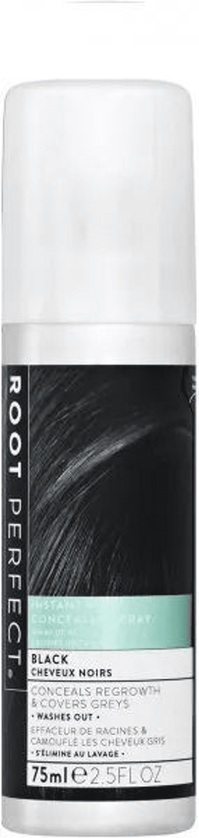 ROOT PERFECT: ROOT CONCEALER SPRAY 75ML - BLACK