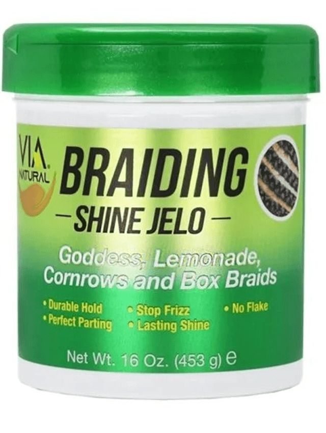 VIA Natural: Braid Shine Jelo - Regular 16oz