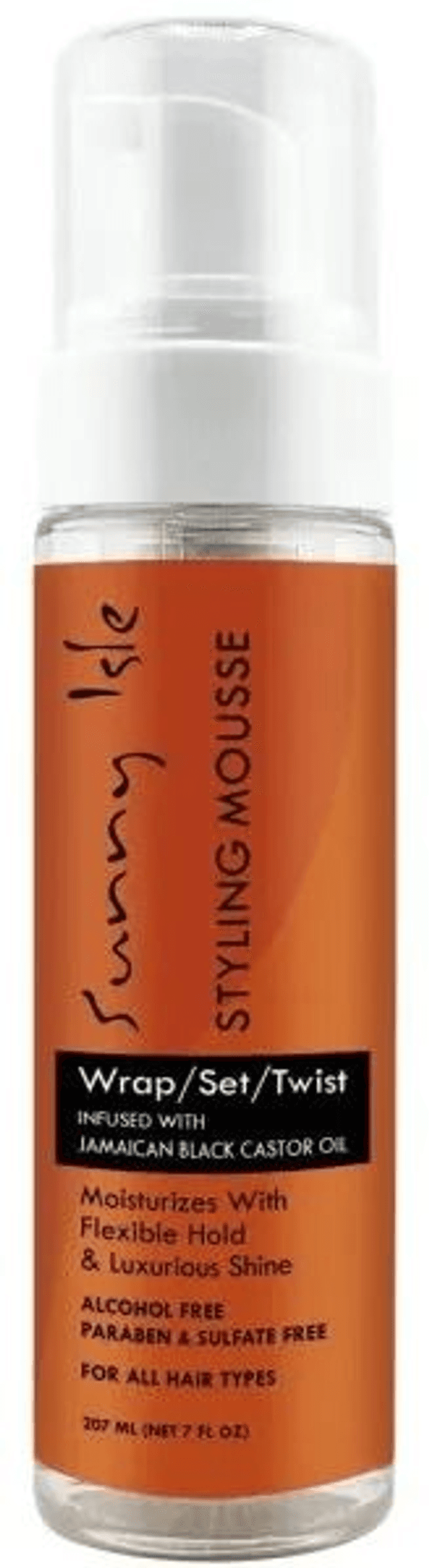 SUNNY ISLE: JAMAICAN BCO MOUSSE 7OZ 207ML