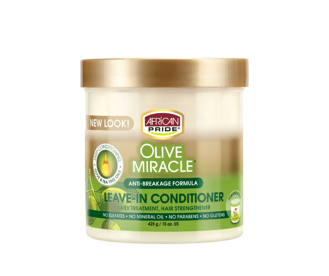 African Pride Olive Miracle Leave-in Conditioner 15 oz