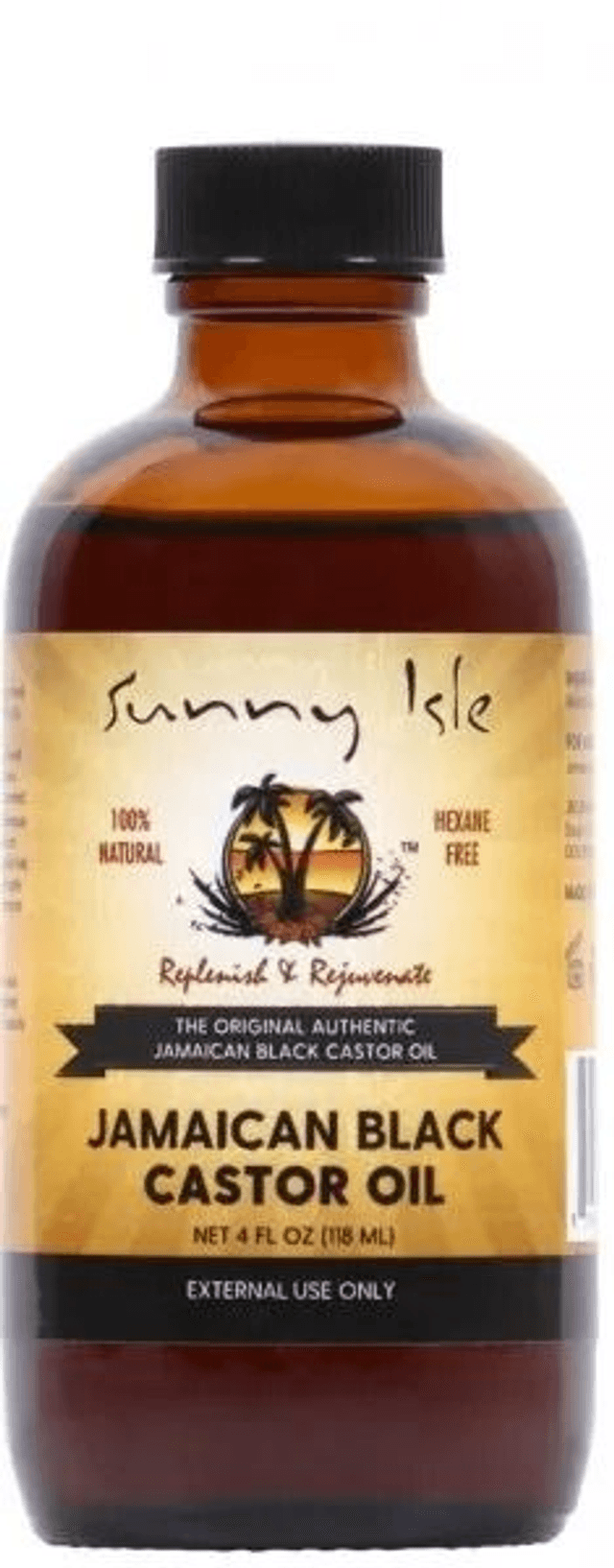 Sunny Isle: Jamaican Black Castor Oil - Reg 4oz [502]