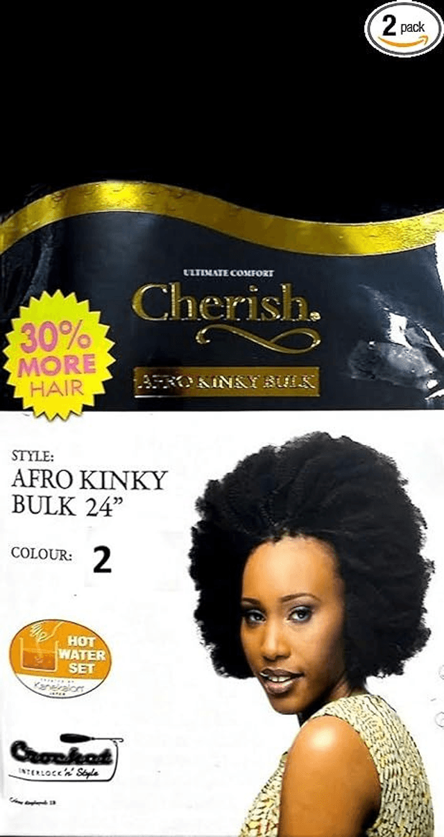 Cherish Bulk - Afro Kinky 24 ( Color: 2 )