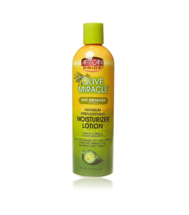 African Pride Olive Miracle Moisturizer Lotion 12 oz
