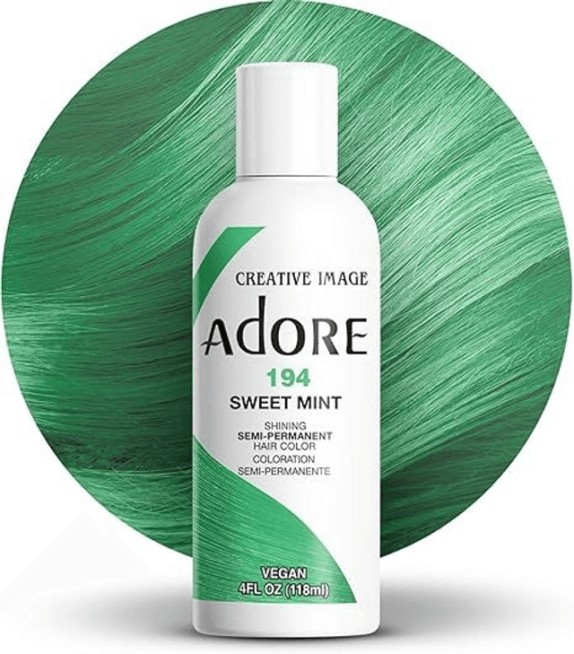 Adore Shining Semi-Permanent Hair Colour 118 ml (194 Sweet Mint)
