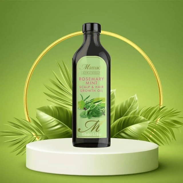  Mamado Rosemary Mint Scalp &amp; Hair Growth Oil (150ml )