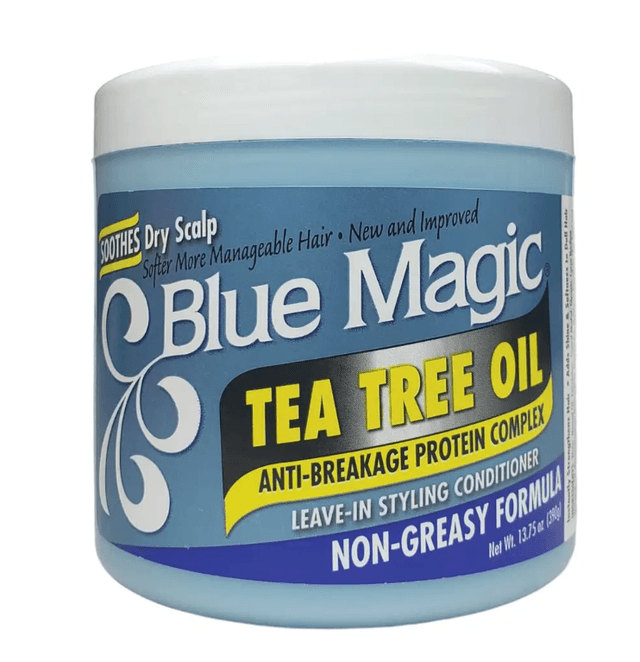 Blue Magic Tea Tree Leave-In Hair Styling Conditioner 13.75oz