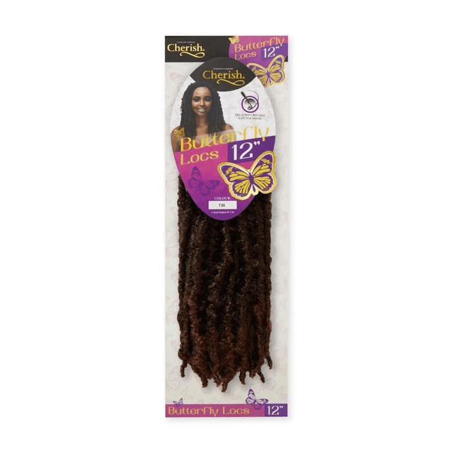 Cherish Bulk : Butterfly Locs 12 (Col. T30) 
