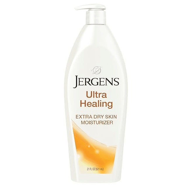 Jergens Ultra Healing Extra Dry Skin Moisturizer, 21 Ounce Bottle (621ml)