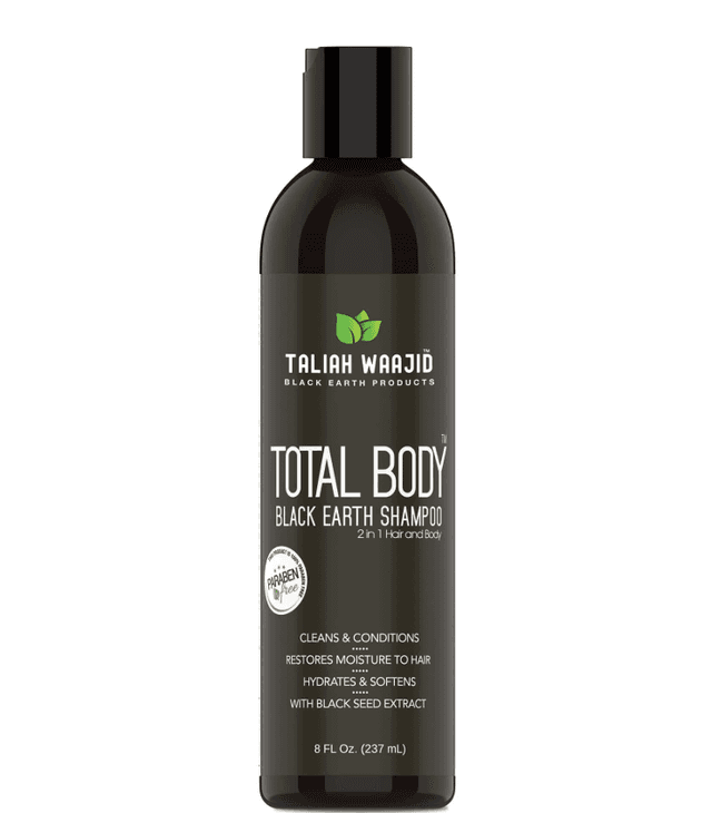 Taliah Waajid Total Body Black Earth Shampoo 8oz